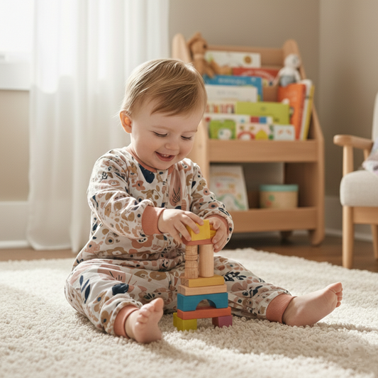 2.5 TOG Winter Walker Sleep Sack | Quilted Cotton Toddler Sleep Suit with Legs