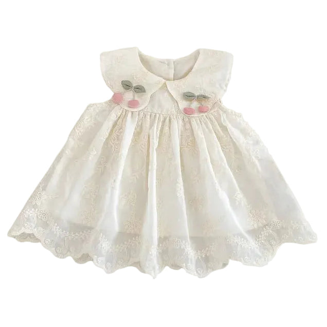 ivory toddler dress Vintage Cotton Floral Embroidered Dress, Cream (6M-5T) – Kidsely Find Your black bodycon The dress is made Size:2 XL RODARTE