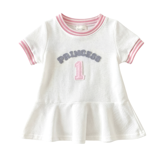 Baby & Toddler Girls Princess Birthday Dress - Casual Summer Ruffle A-Line (6M-3T)