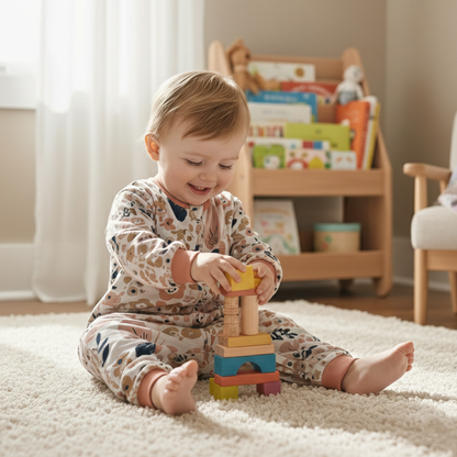 2.5 TOG Winter Walker Sleep Sack | Quilted Cotton Toddler Sleep Suit with Legs