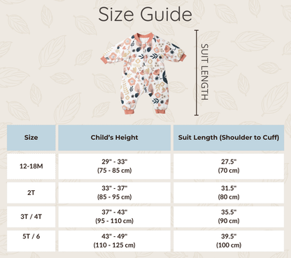2.5 TOG Winter Walker Sleep Sack | Quilted Cotton Toddler Sleep Suit with Legs