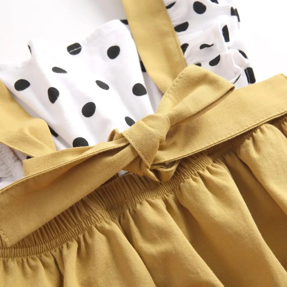 Polka Dot Girls Bodysuits