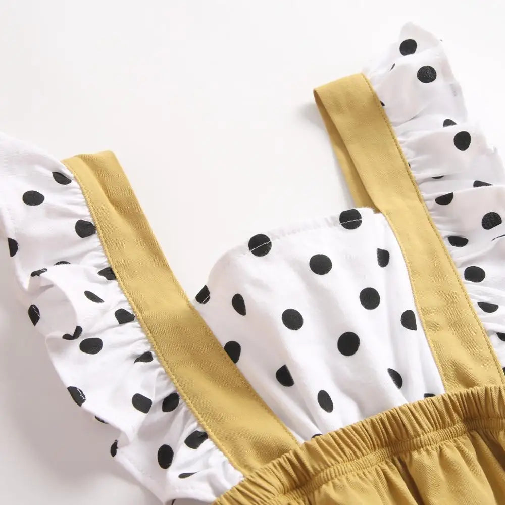 Polka Dot Girls Bodysuits