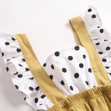 Polka Dot Girls Bodysuits