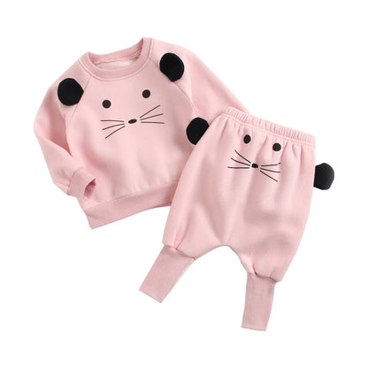 Cute Animal Baby Cotton Clothing Set