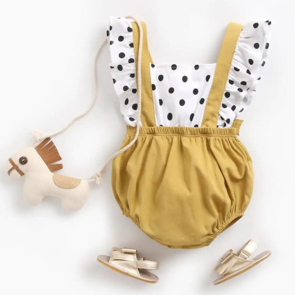 Polka Dot Girls Bodysuits