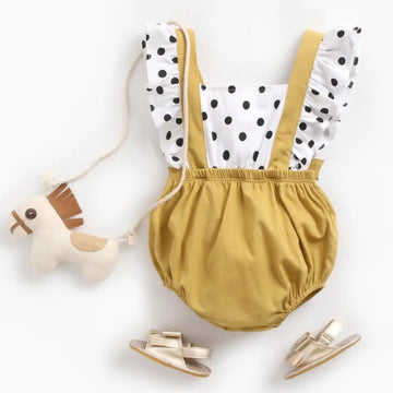 Polka Dot Girls Bodysuits