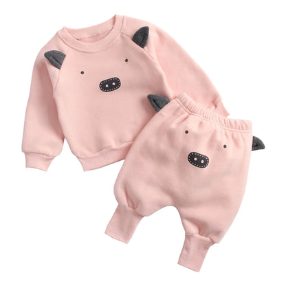 Cute Animal Baby Cotton Clothing Set