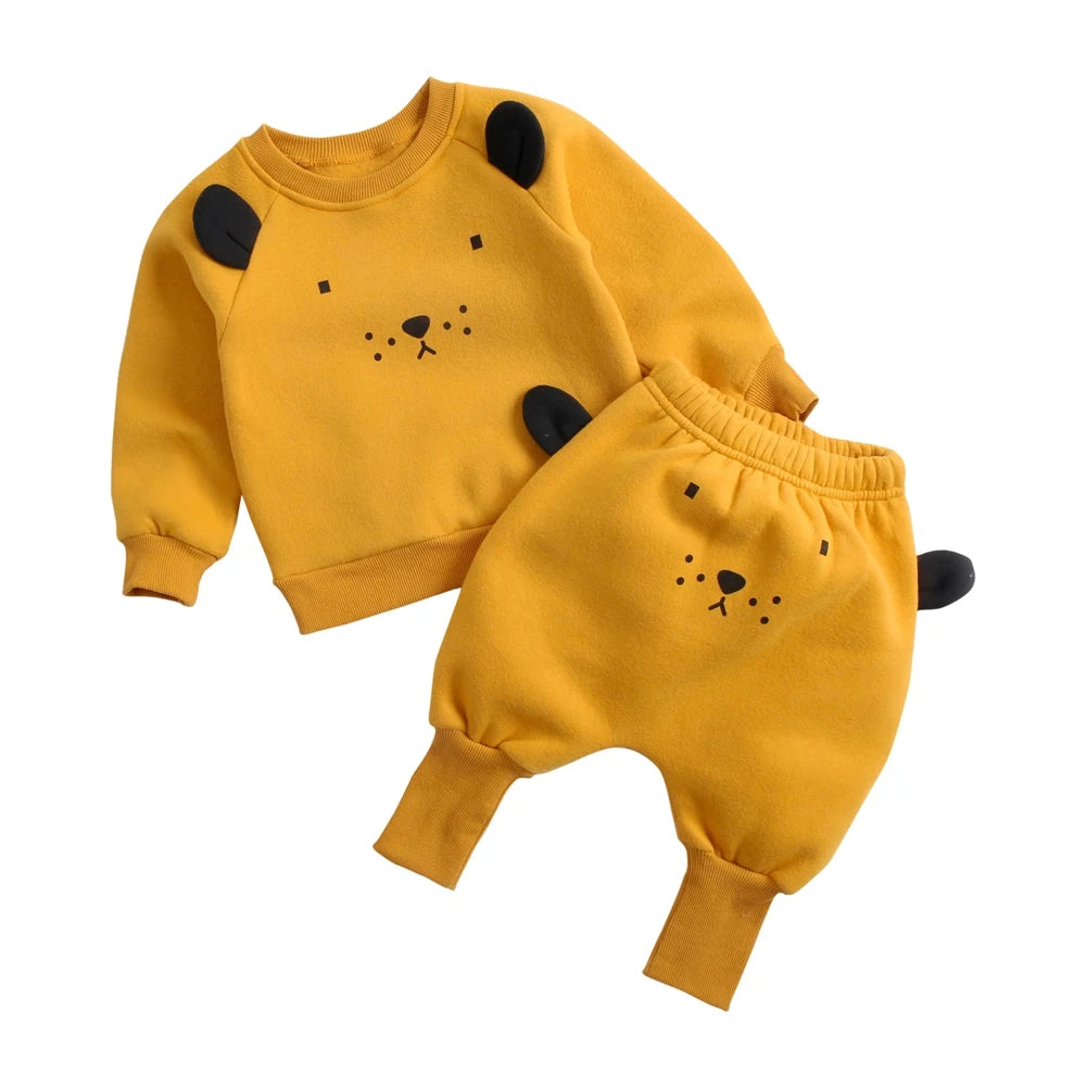 Cute Animal Baby Cotton Clothing Set
