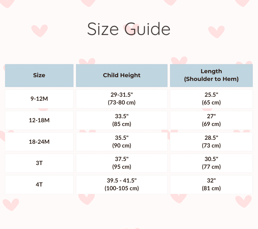 Toddler Corduroy Overalls – Heart Embroidery & Print Bib Pants (9M-4T)