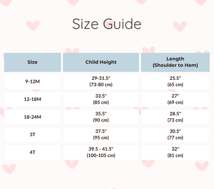 Toddler Corduroy Overalls – Heart Embroidery & Print Bib Pants (9M-4T)