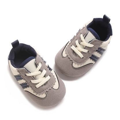 Baby Sneakers - Non-Slip Prewalker Shoes for Boys & Girls (0-18M)