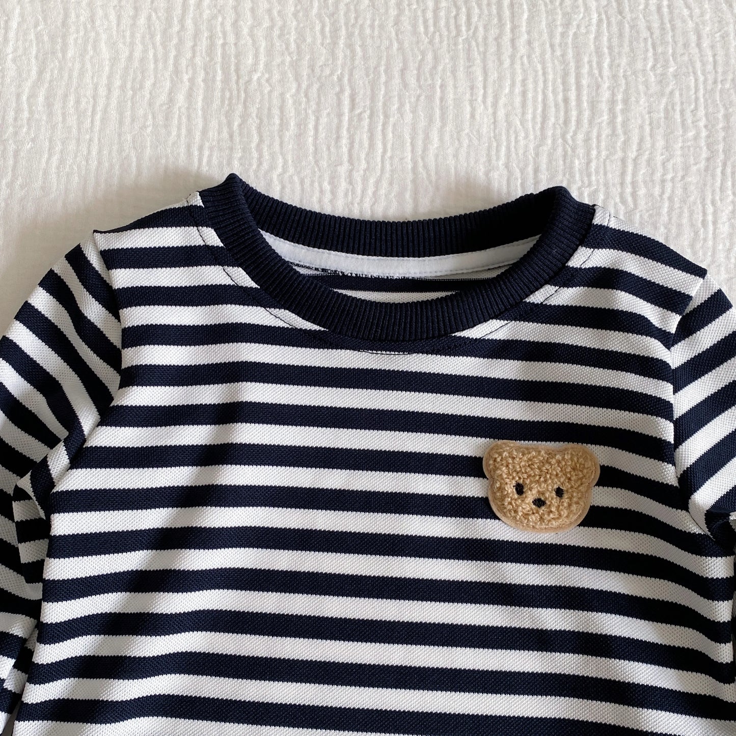 Baby Boy & Toddler 2-Piece Striped Clothing Set (6M-3T) – Long Sleeve Top & Pants