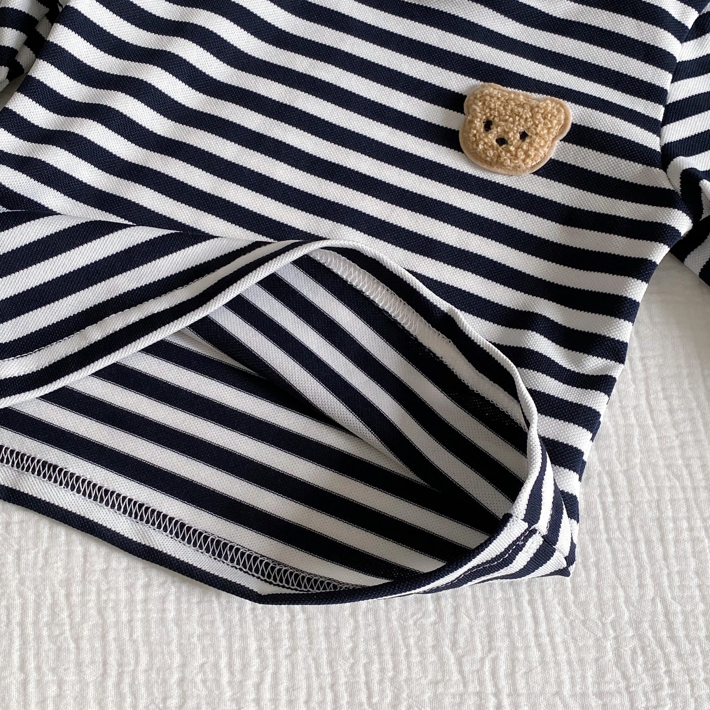 Baby Boy & Toddler 2-Piece Striped Clothing Set (6M-3T) – Long Sleeve Top & Pants