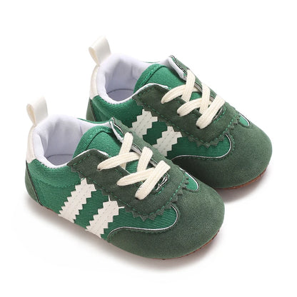 Baby Sneakers - Non-Slip Prewalker Shoes for Boys & Girls (0-18M)