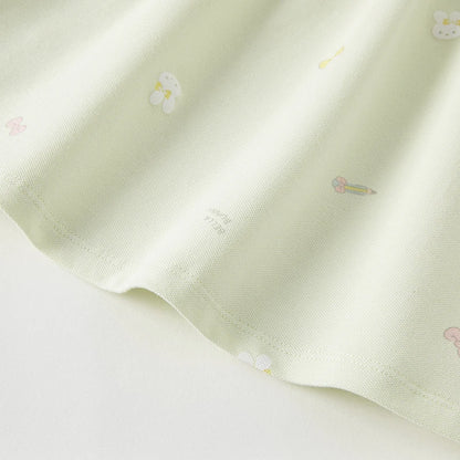 Girls Bunny Easter Dress - Cotton Summer Party Dress (24M-9Y)