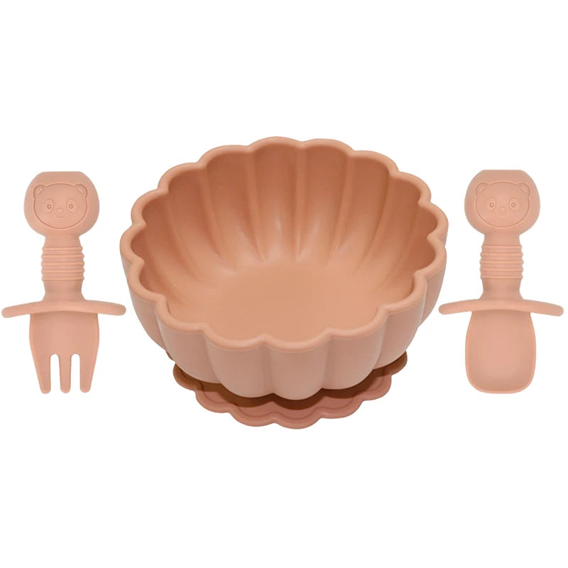 First Stage Silicone Bowl & Utensil Kit
