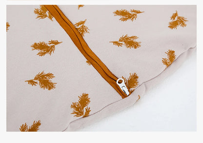 Baby Sleep Sack 1.5 TOG – Cotton Wearable Blanket Vest with Sensory Minky Dot Chest (3-24M)