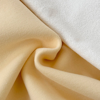 Toddler Girl Winter Bunny Fleece Outfit - 2pc Sherpa-Lined Sweatshirt & Joggers Set (6M-3T)