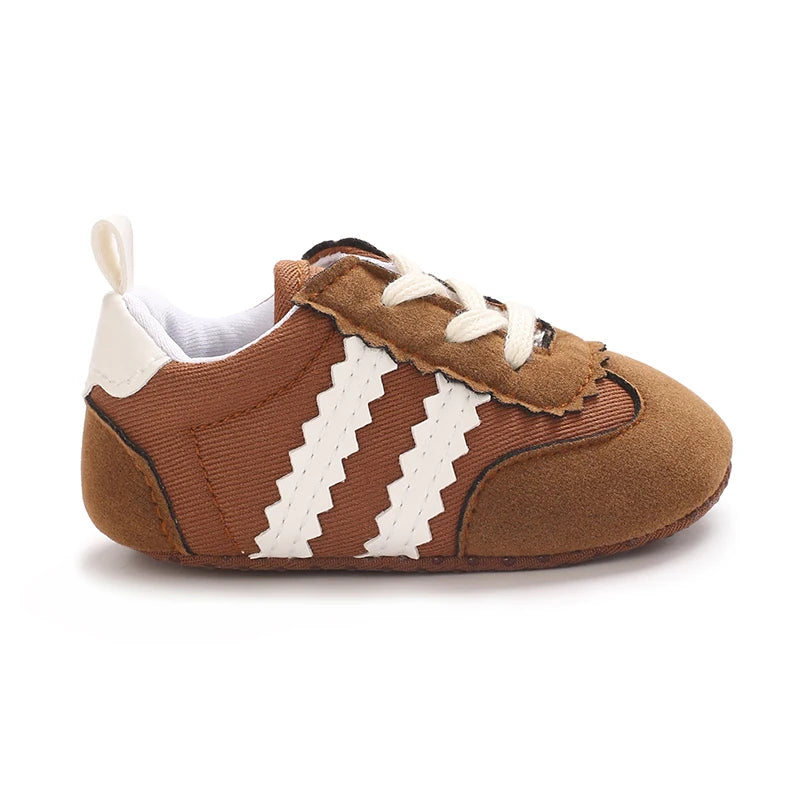 Baby Sneakers - Non-Slip Prewalker Shoes for Boys & Girls (0-18M)