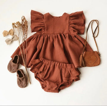 Baby Solid Color Casual 2Pcs
