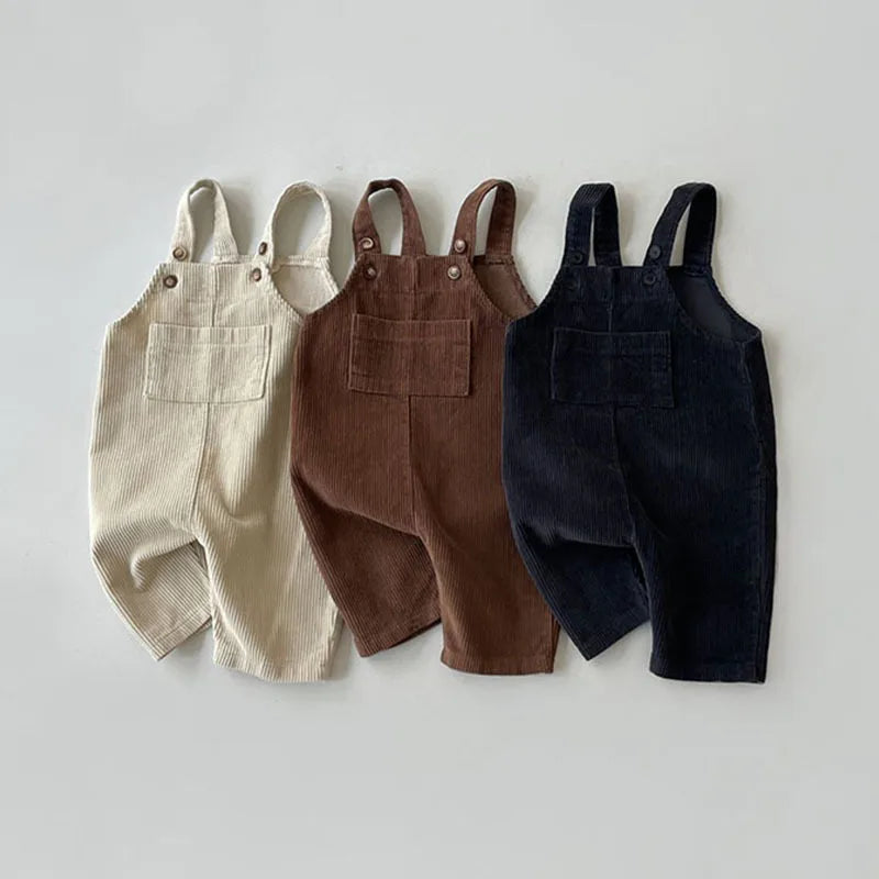 Casual suspender pants