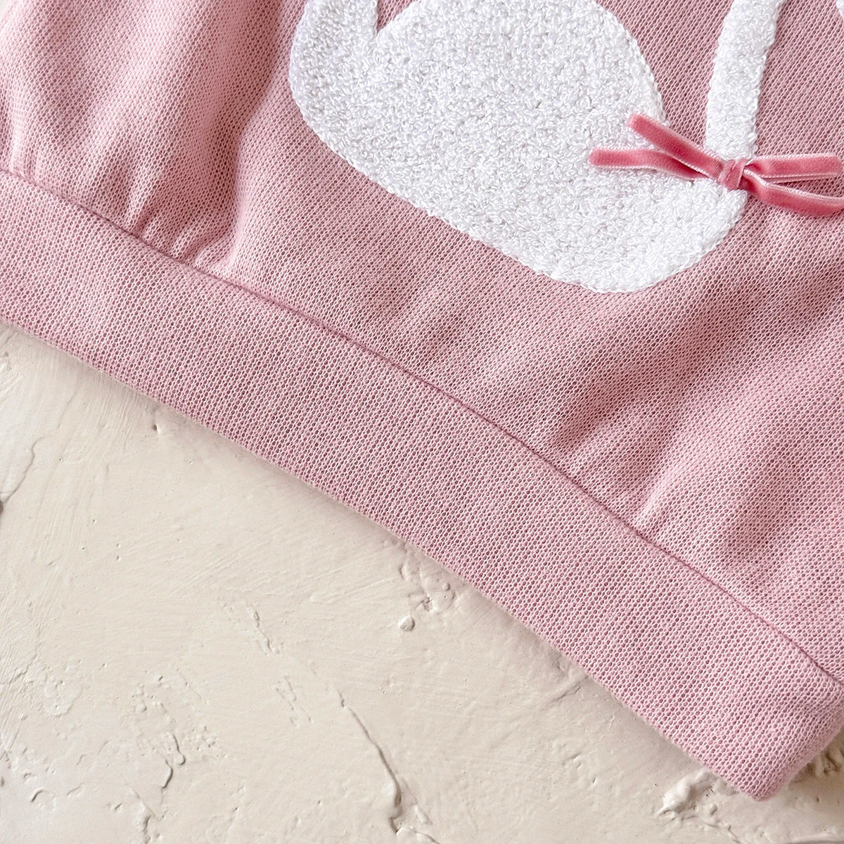 Baby Girl Swan Embroidery Pullover & Floral Print Leggings Outfit Set (6M-3T)