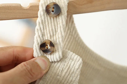 Toddler Corduroy Overalls – Heart Embroidery & Print Bib Pants (9M-4T)