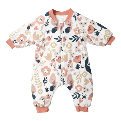 2.5 TOG Winter Walker Sleep Sack | Quilted Cotton Toddler Sleep Suit with Legs
