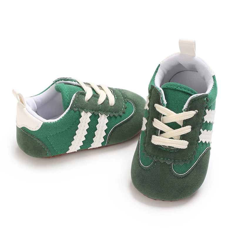Baby Sneakers - Non-Slip Prewalker Shoes for Boys & Girls (0-18M)