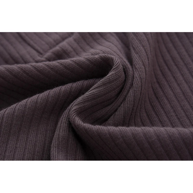 Ribbed Baby Boy Short Sleeve Romper - Soft Cotton Stretch Henley Jumpsuit (0-24M)