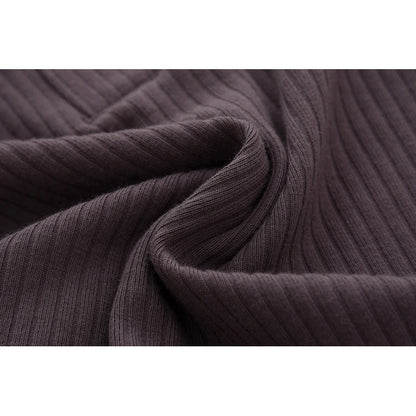 Ribbed Baby Boy Short Sleeve Romper - Soft Cotton Stretch Henley Jumpsuit (0-24M)