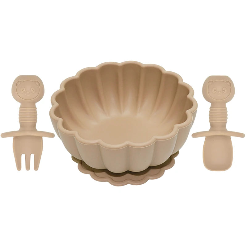 First Stage Silicone Bowl & Utensil Kit