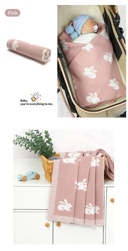 Newborn Knitted Blanket