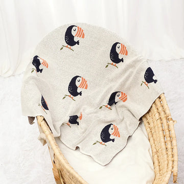 Cute Birds Bedding Crib Quilt