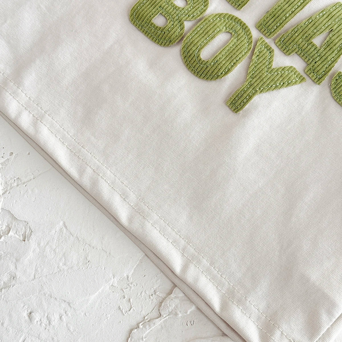 Mama's Boy 2-Piece Baby Boy Summer Clothes Set - Ribbed Shorts & Short Sleeve T-Shirt (6M-3T)