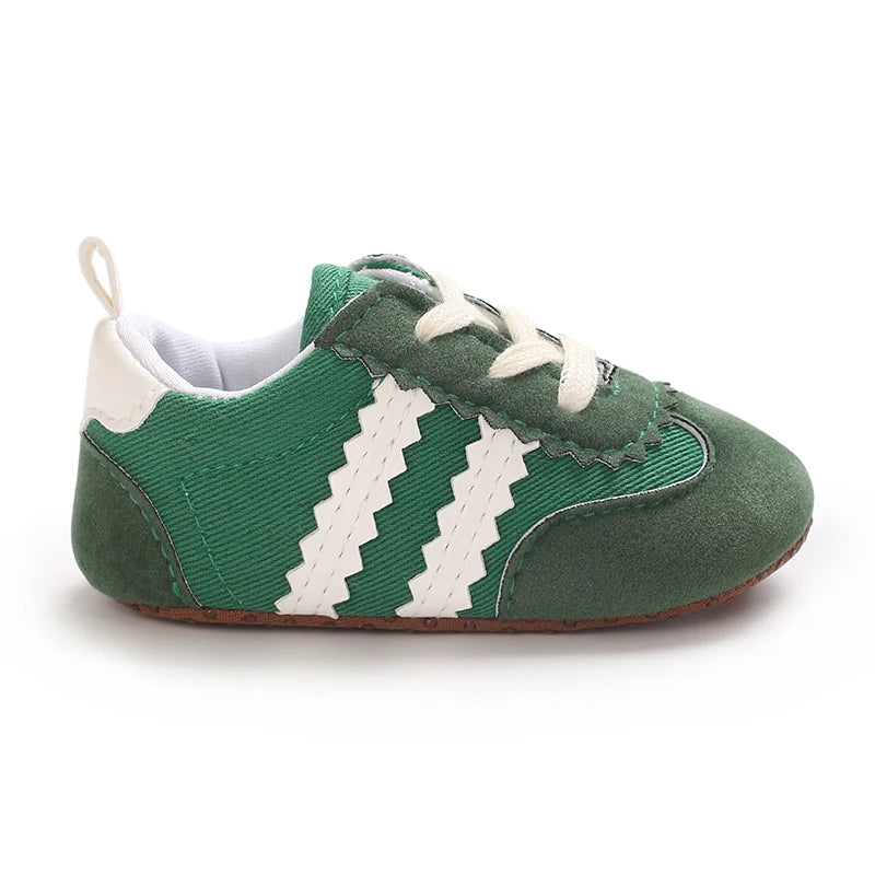 Baby Sneakers - Non-Slip Prewalker Shoes for Boys & Girls (0-18M)