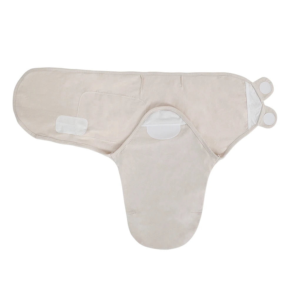 Newborn Baby Swaddle Sleep Sack 0-6M - 100% Cotton 0.5 TOG Summer Lightweight Wrap