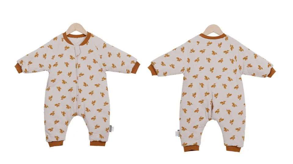 2.5 TOG Winter Walker Sleep Sack | Quilted Cotton Toddler Sleep Suit with Legs