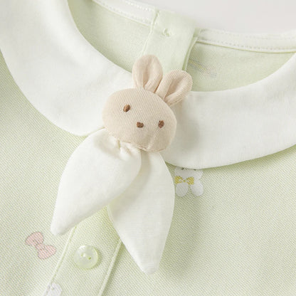 Girls Bunny Easter Dress - Cotton Summer Party Dress (24M-9Y)