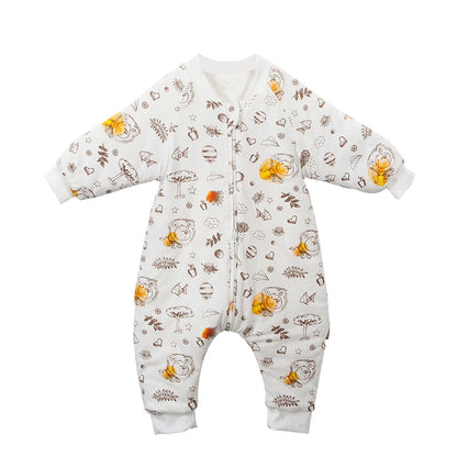 2.5 TOG Winter Walker Sleep Sack | Quilted Cotton Toddler Sleep Suit with Legs