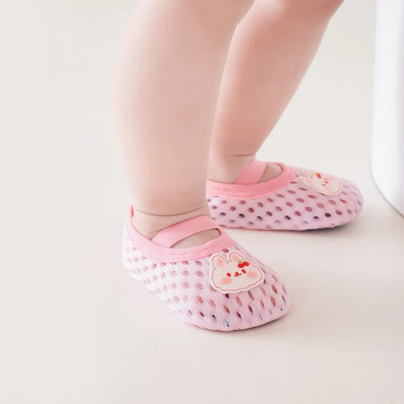 Unisex Baby & Toddler Non-Slip Water Shoes - Breathable Mesh Aqua Socks for Beach & Swimming (12M-4T)