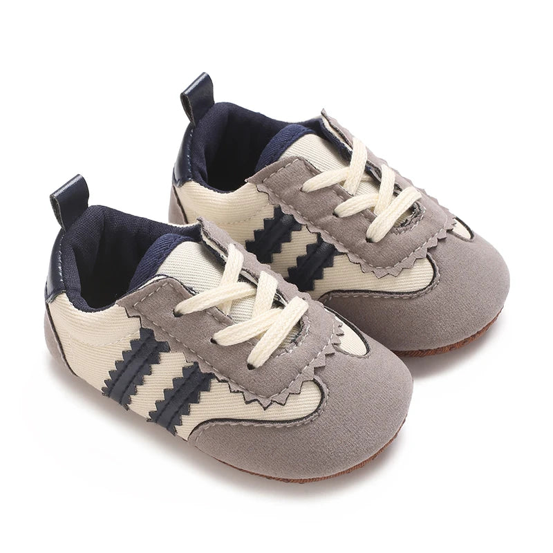 Baby Sneakers - Non-Slip Prewalker Shoes for Boys & Girls (0-18M)