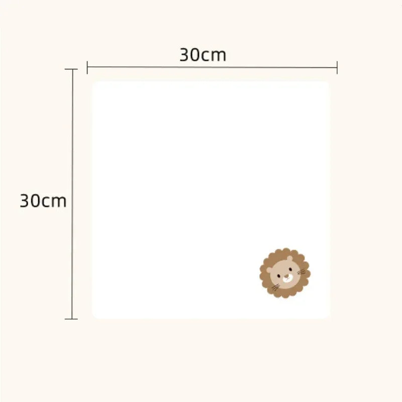 6-Layer Combed Cotton Muslin Washcloths – Ultra Soft & Embroidered (12" x 12")