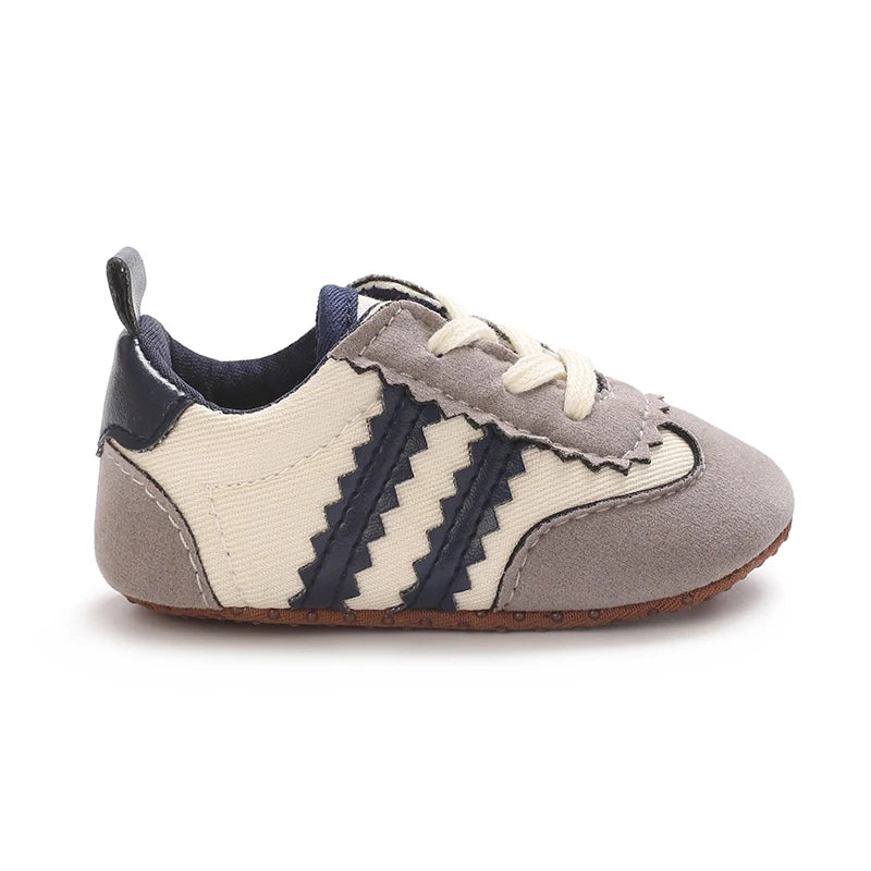 Baby Sneakers - Non-Slip Prewalker Shoes for Boys & Girls (0-18M)