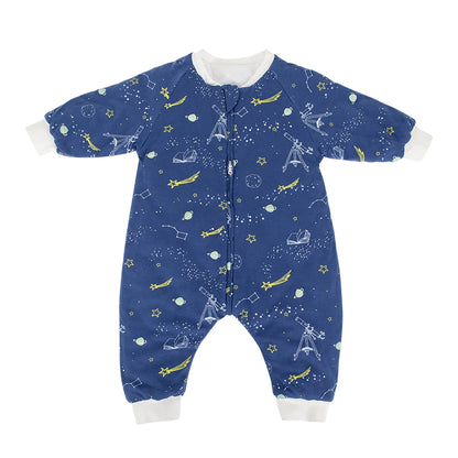 2.5 TOG Winter Walker Sleep Sack | Quilted Cotton Toddler Sleep Suit with Legs