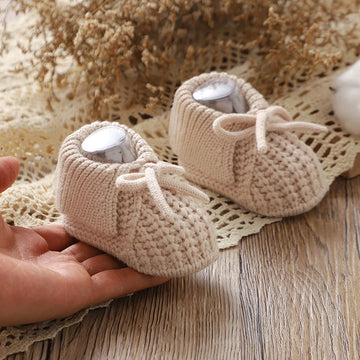 Knitted Baby Booties