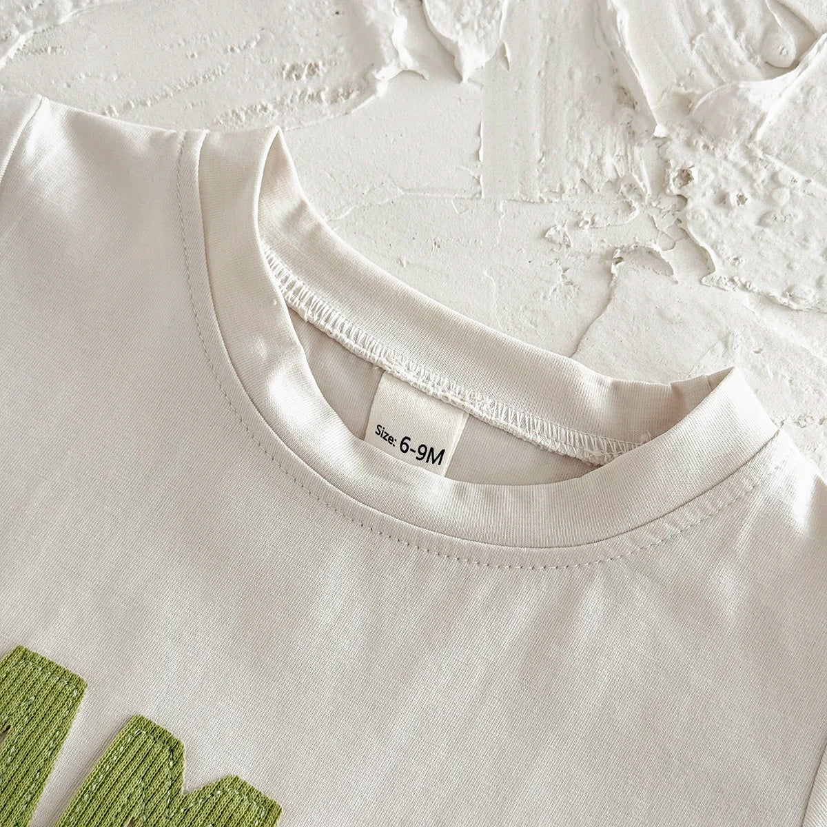 Mama's Boy 2-Piece Baby Boy Summer Clothes Set - Ribbed Shorts & Short Sleeve T-Shirt (6M-3T)