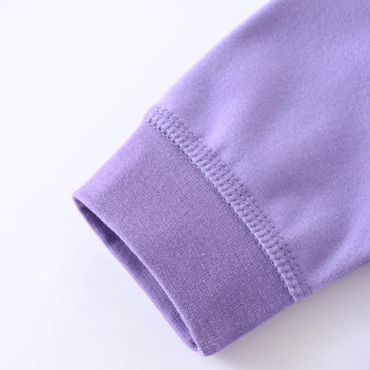 Newborn Kimono Romper & Hat Set - Teddy Bear Patch Long Sleeve Jumpsuit (0-6M)