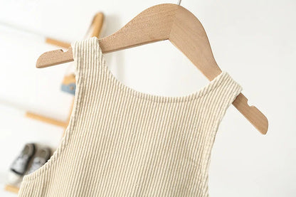 Toddler Corduroy Overalls – Heart Embroidery & Print Bib Pants (9M-4T)